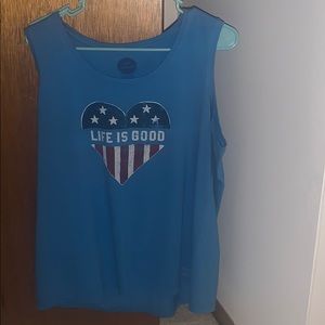 Life is Good Tank top